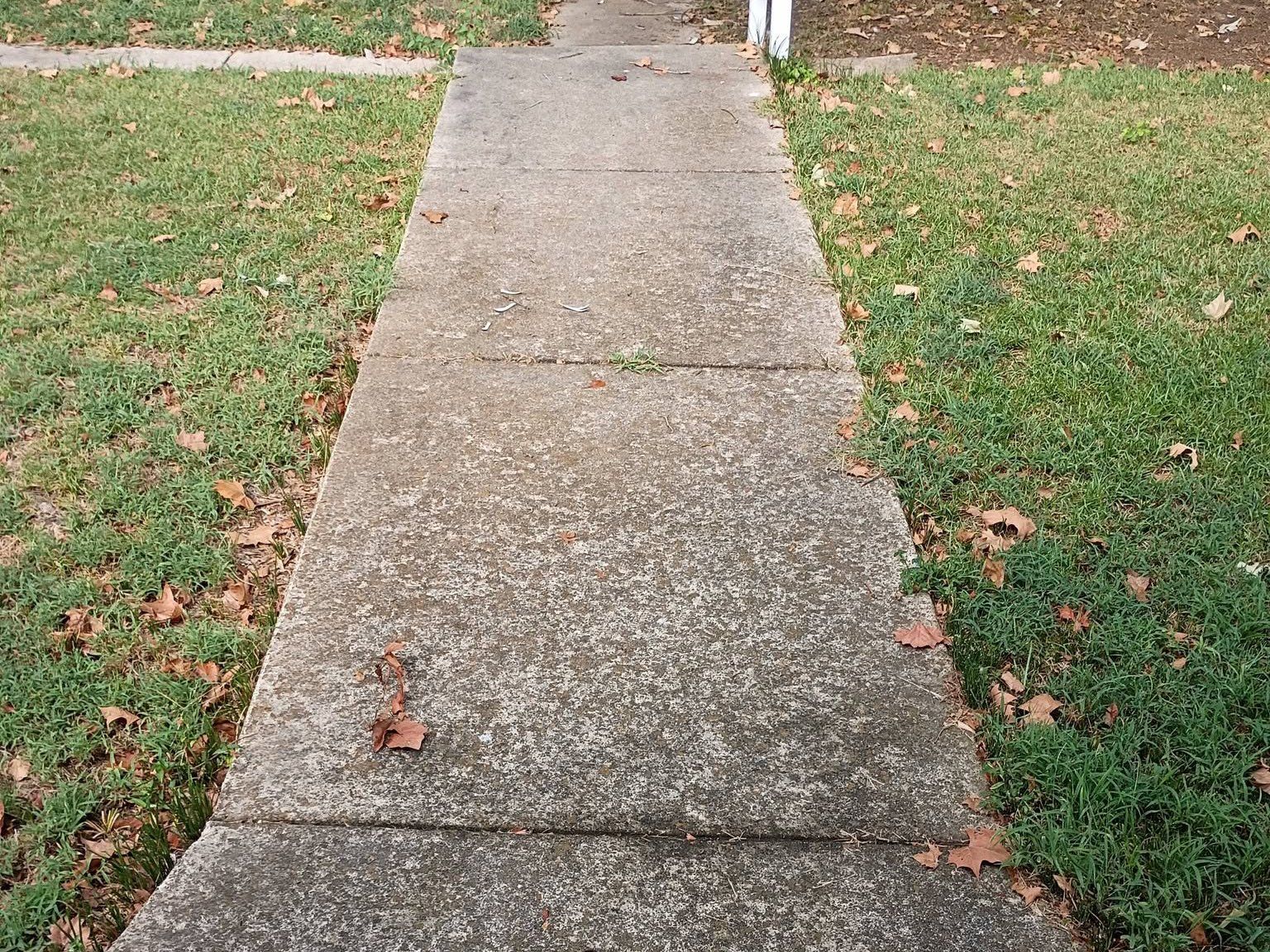 Before and after example - before